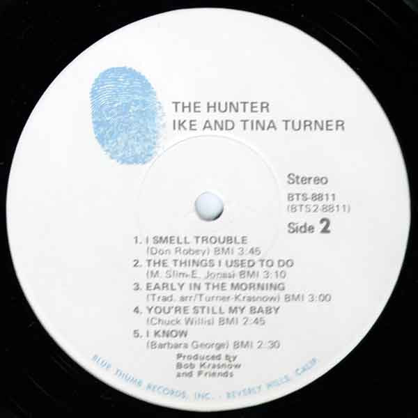 Ike & Tina Turner : The Hunter (LP, Album, RE)