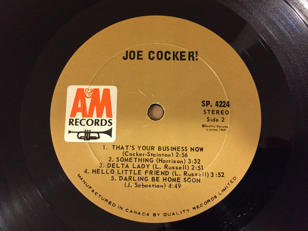 Joe Cocker : Joe Cocker! (LP, Album)
