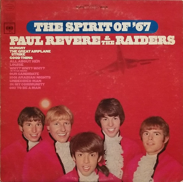 Paul Revere & The Raiders : The Spirit Of '67 (LP, Album, RP, San)