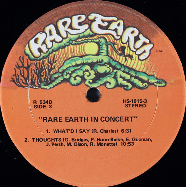 Rare Earth : Rare Earth In Concert (2xLP, Album, Sup)