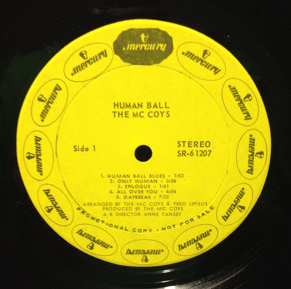 The McCoys : Human Ball (LP, Album, Promo, MR )