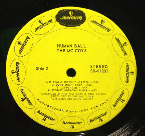 The McCoys : Human Ball (LP, Album, Promo, MR )