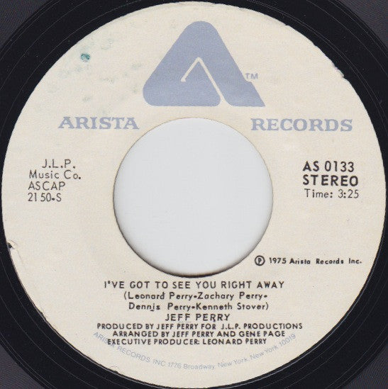 Jeff Perry : Love Don't Come No Stronger (Yours And Mine) (7", Single, PRC)