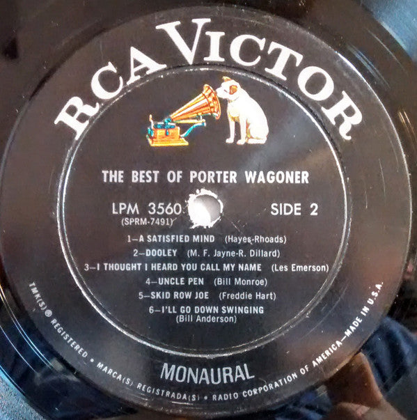 Porter Wagoner : The Best Of Porter Wagoner (LP, Comp, Mono)