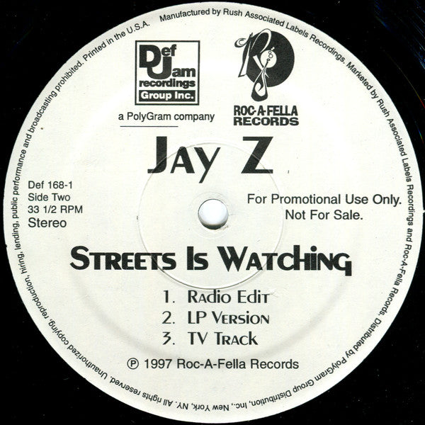 Jay Z* : Sunshine (12", Promo)