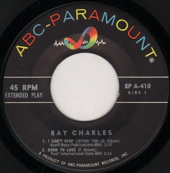 Ray Charles : Modern Sounds In Country And Western Music (7", EP)