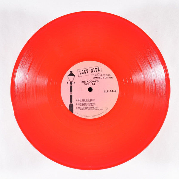 The Kodaks : The Best Of The Kodaks (10", Comp, Ltd, Red)