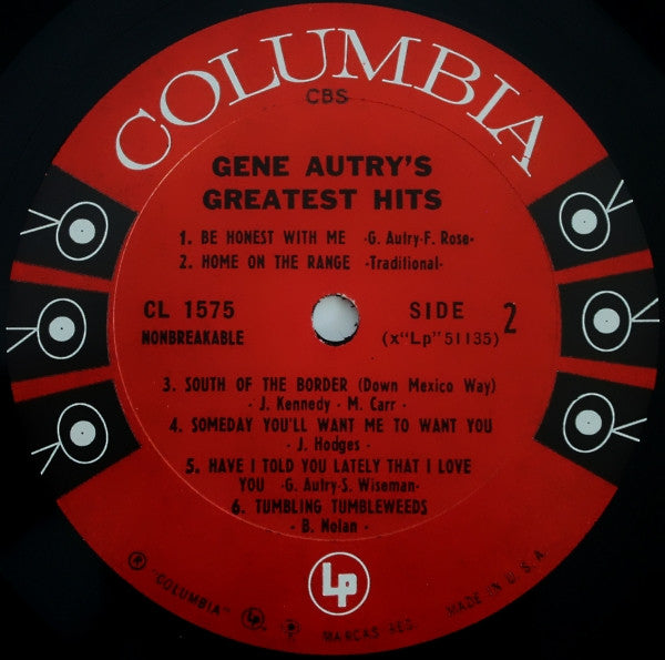 Gene Autry : Gene Autry's Greatest Hits (LP, Comp)