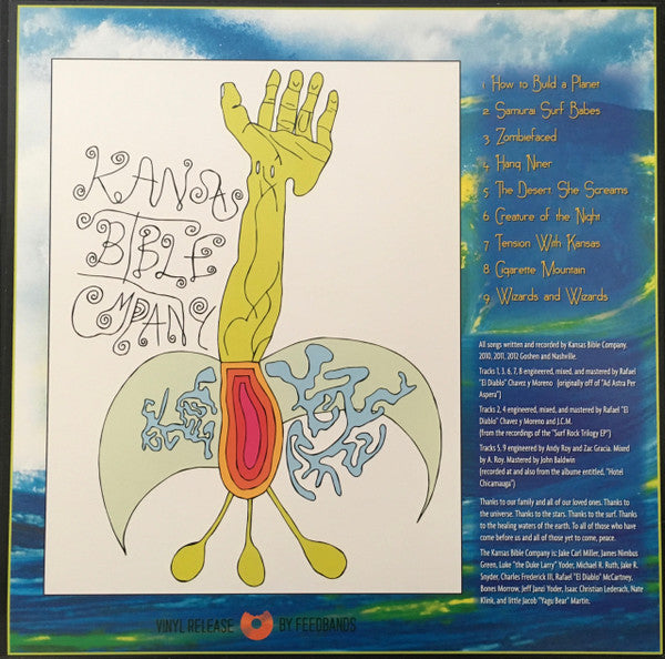 Kansas Bible Company : Domezone Vol. 1: To The Surf Through Rugged Waves (LP, Album, Ltd, Num, 180)