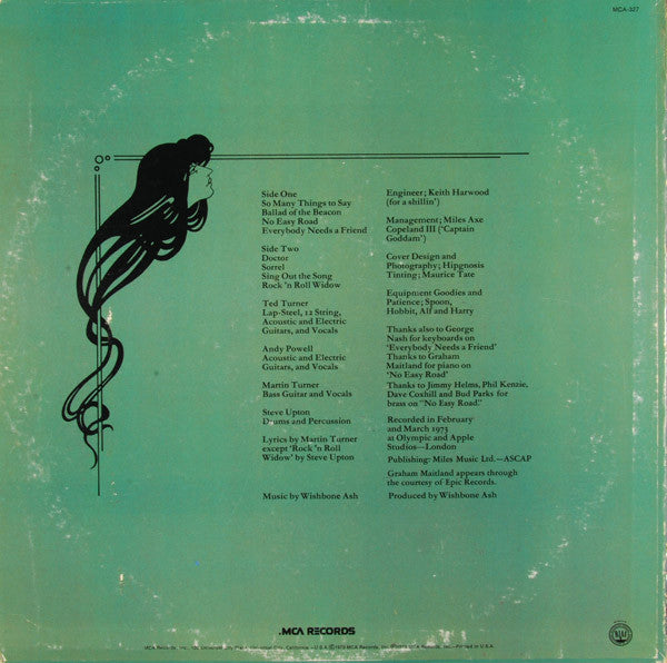 Wishbone Ash : Wishbone Four (LP, Album)