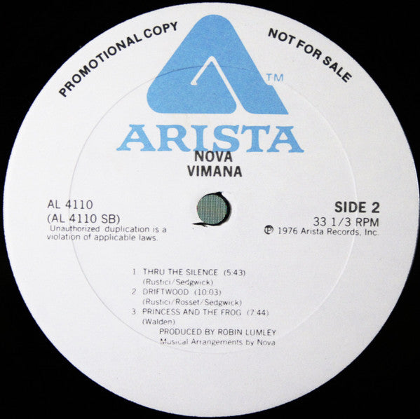 Nova (38) : Vimana (LP, Album, Promo)