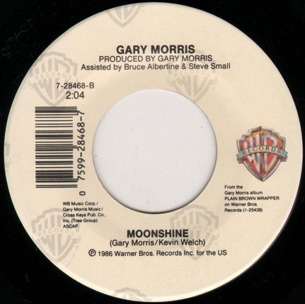 Gary Morris : Plain Brown Wrapper (7")