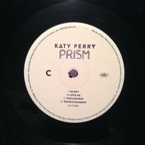Katy Perry : Prism (2xLP, Album)