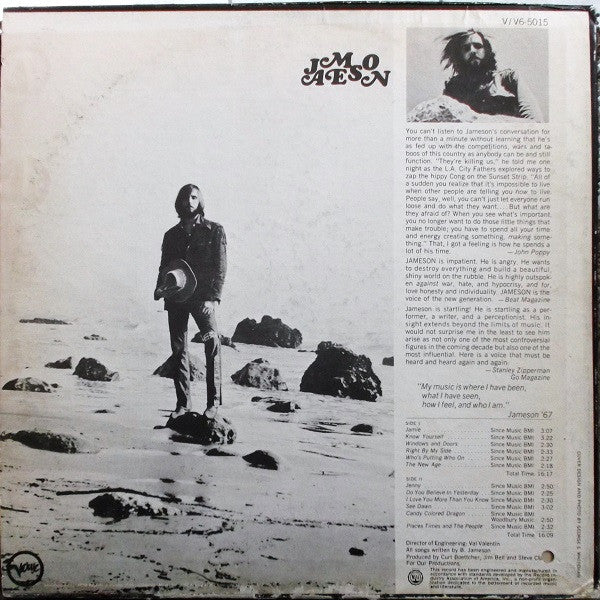 Jameson* : Color Him In (LP, Album, Mono)