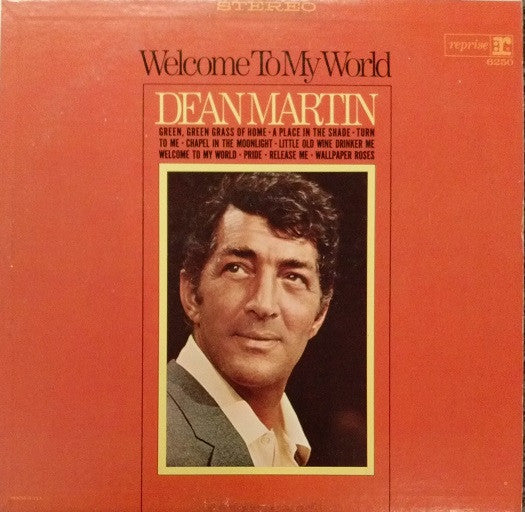 Dean Martin : Welcome To My World (LP, Album, RP, Ter)