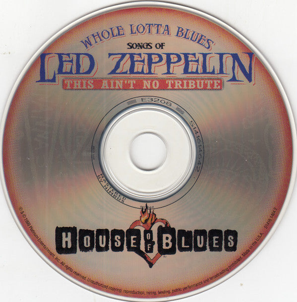 Various : Whole Lotta Blues - Songs Of Led Zeppelin (CD, Comp)