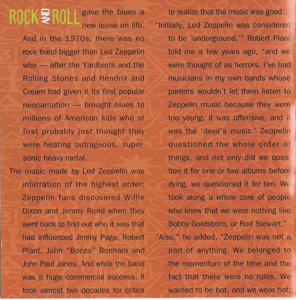 Various : Whole Lotta Blues - Songs Of Led Zeppelin (CD, Comp)