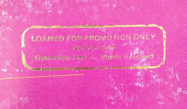 The Alan Parsons Project : Stereotomy (12", Promo)