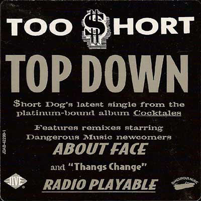 Too $hort* : Top Down (12", Promo)