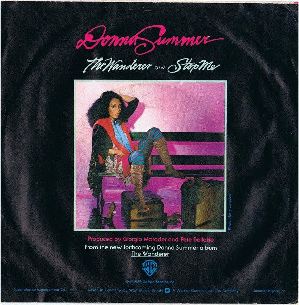 Donna Summer : The Wanderer (7", Single)