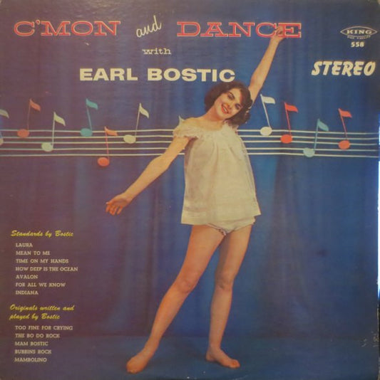 Earl Bostic : C'mon and Dance With Earl Bostic (LP, Album, RE)
