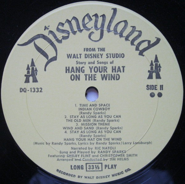 Randy Sparks : Hang Your Hat On The Wind (LP, Album)