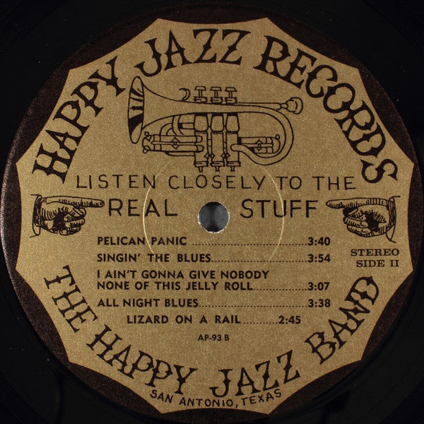 The Happy Jazz Band* : Jim Cullums' Happy Jazz (LP, Album)