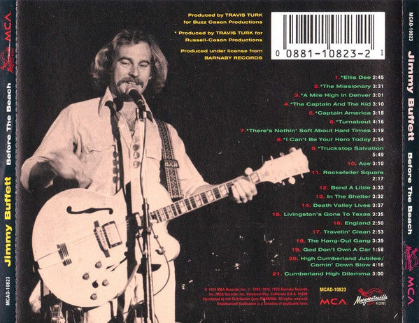 Jimmy Buffett : Before The Beach (CD, Comp)