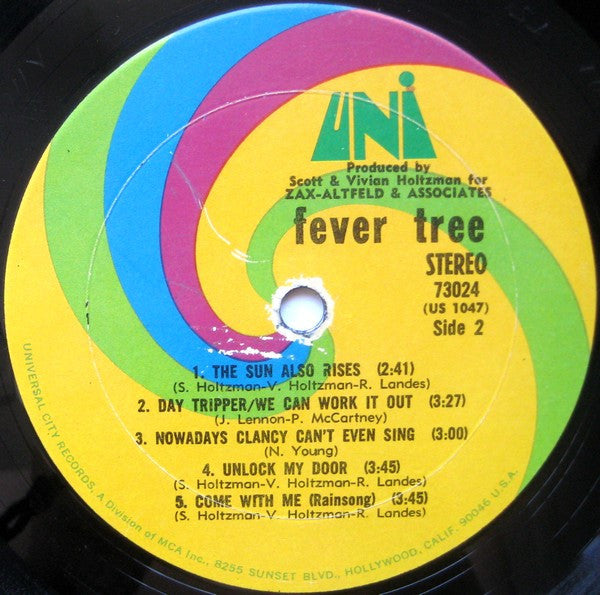 Fever Tree : Fever Tree (LP, Album)