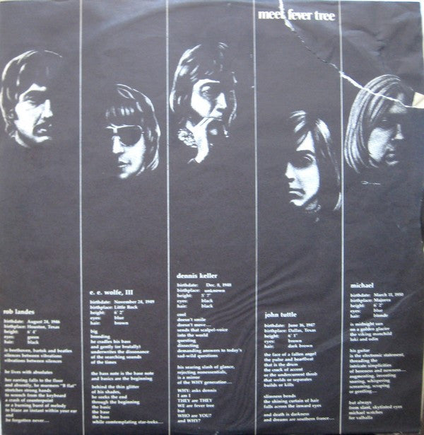 Fever Tree : Fever Tree (LP, Album)