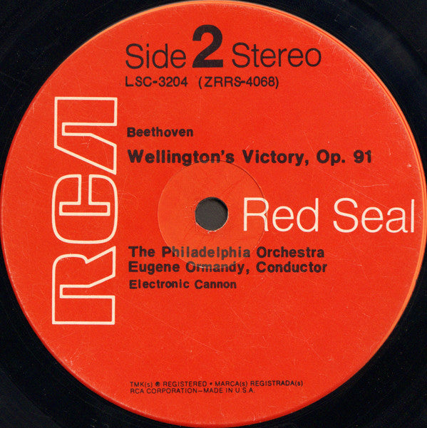 The Philadelphia Orchestra, Eugene Ormandy : 1812 Overture / Wellington's Victory (LP)