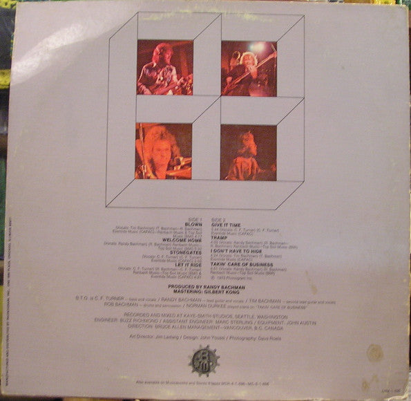 Bachman-Turner Overdrive : Bachman-Turner Overdrive II (LP, Album, Red)
