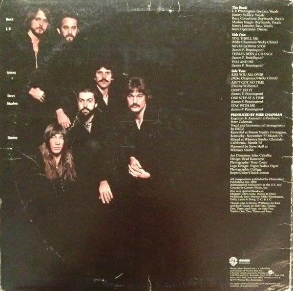 Exile (7) : Mixed Emotions (LP, Album, L.A)