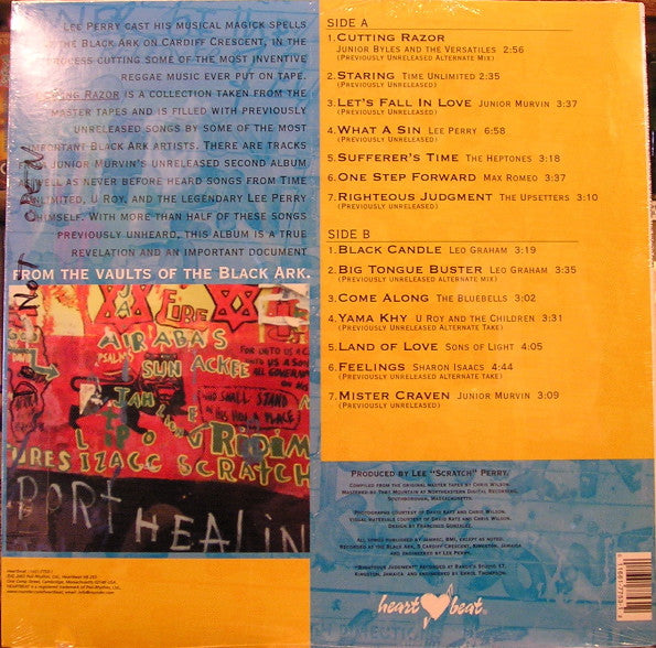 Lee "Scratch" Perry* : Cutting Razor: Rare Cuts From The Black Ark (LP, Comp)