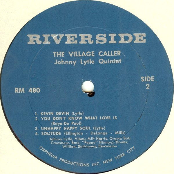 Johnny Lytle : The Village Caller! (LP, Album, Mono)