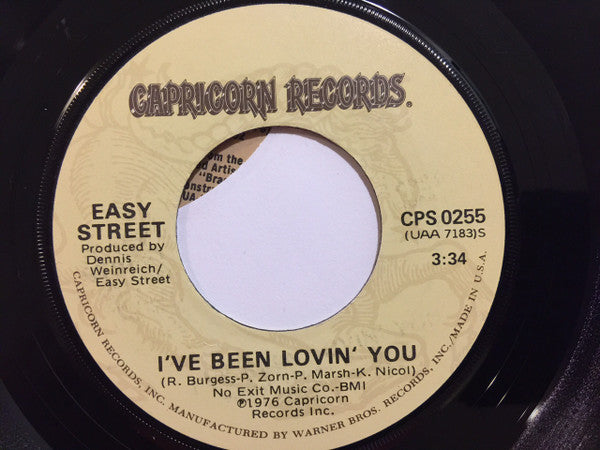 Easy Street (2) : I've Been Lovin' You / Gonna Wait For Summer (7", Single)