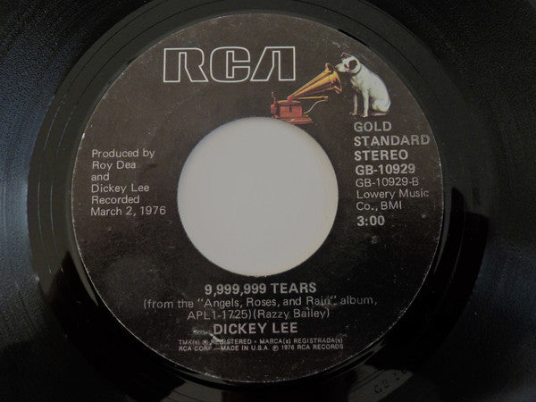 Dickey Lee : Rocky (7", Single, Styrene, Ind)