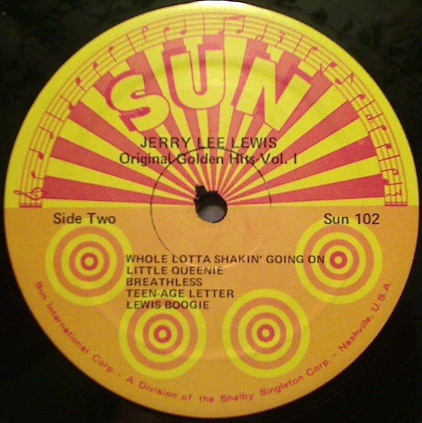 Jerry Lee Lewis : Original Golden Hits - Volume 1 (LP, Comp)