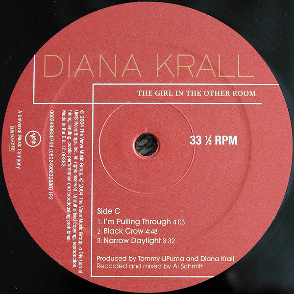 Diana Krall : The Girl In The Other Room (2xLP, Album)