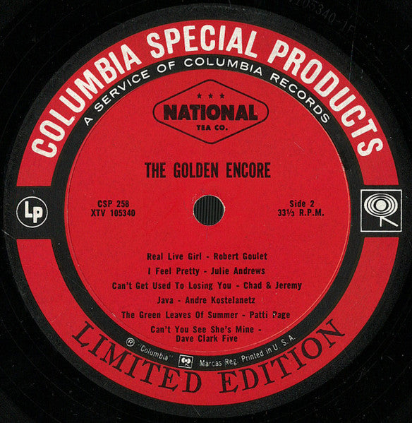 Various : A Golden Encore! (LP, Comp, Mono)