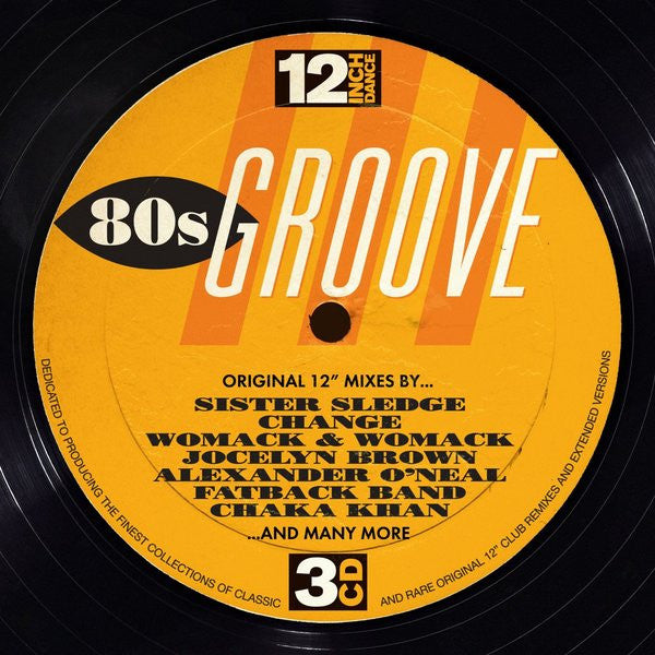 Various : 12 Inch Dance 80s Groove (3xCD, Comp)