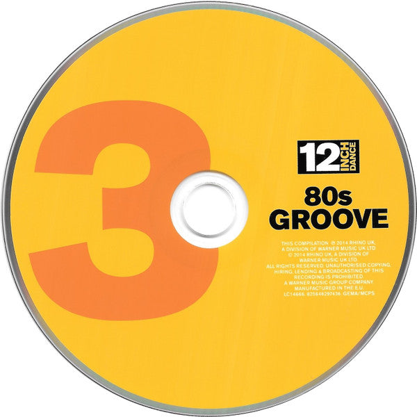 Various : 12 Inch Dance 80s Groove (3xCD, Comp)