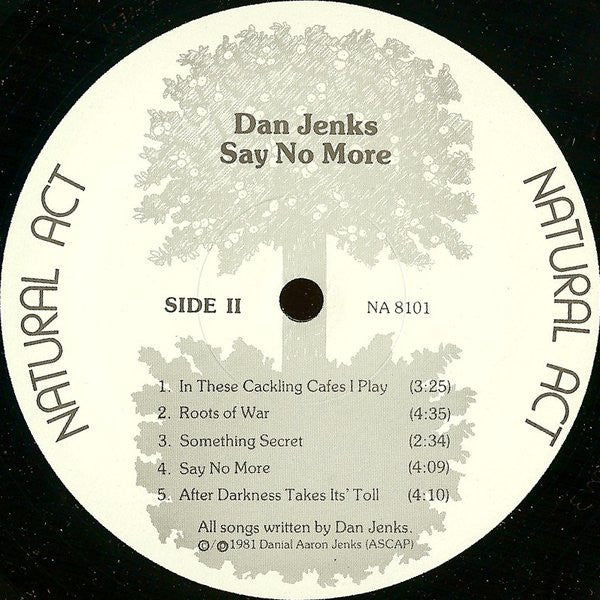 Dan Jenks : Say No More (LP, Album)