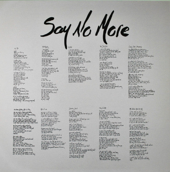 Dan Jenks : Say No More (LP, Album)
