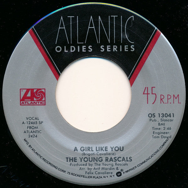 The Young Rascals : Good Lovin' / A Girl Like You (7", Single)