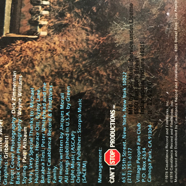 Village People : Cruisin' (LP, Album, Club)