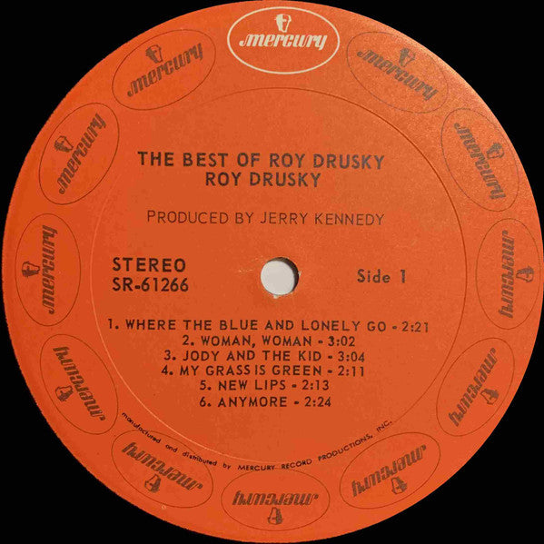 Roy Drusky : The Best Of Roy Drusky (LP, Album, Comp)
