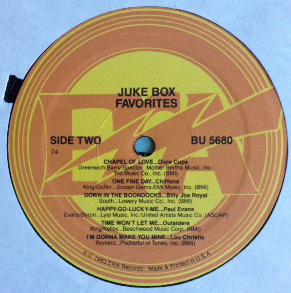 Various : Juke Box Favorites (LP, Comp)