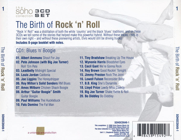 Various : The Birth Of The Rock'N'Roll (3xCD, Comp)
