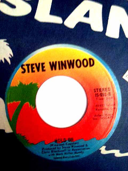 Steve Winwood : Time Is Running Out (7")